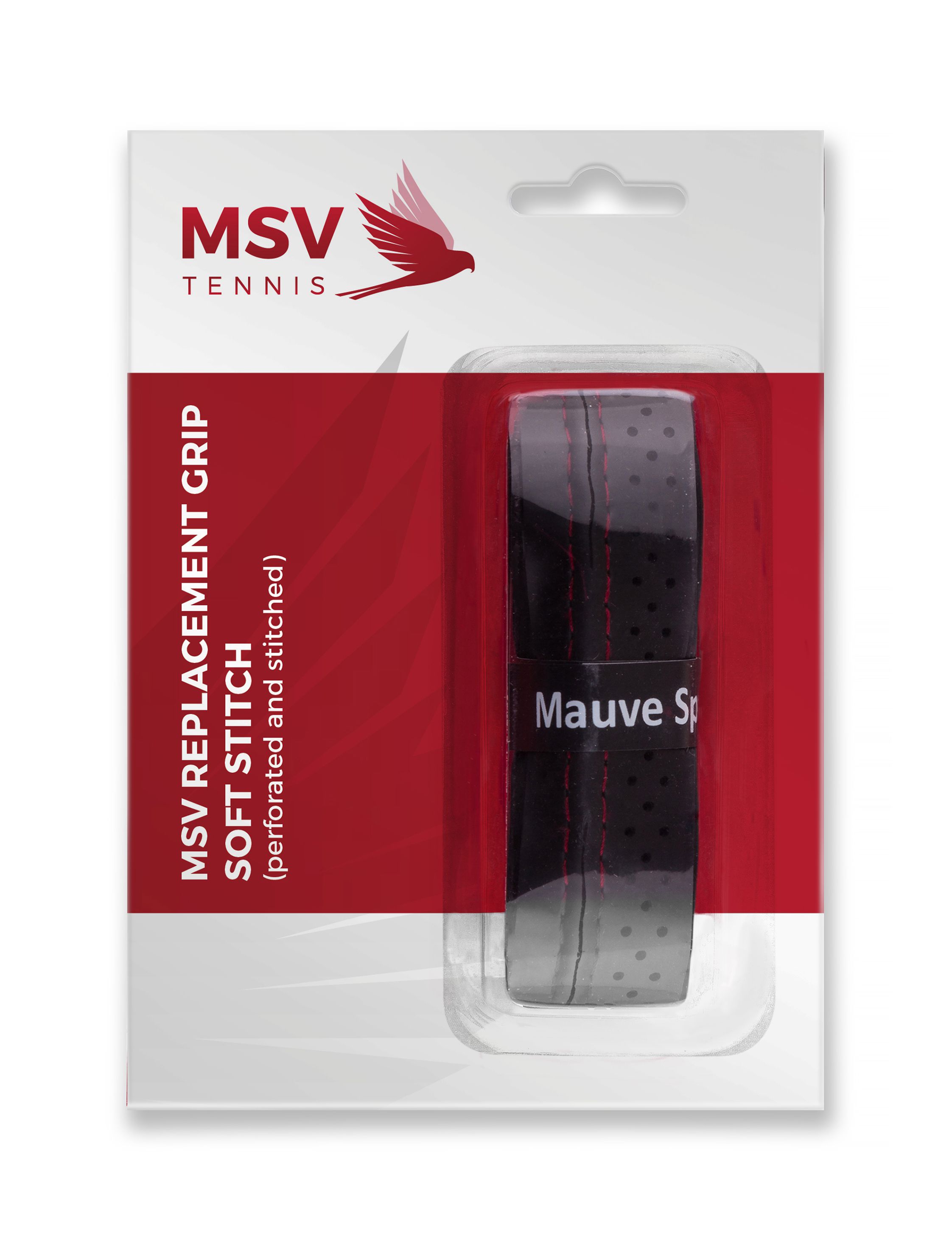 MSV Basic Grip Soft Stitch (perforated & stitched), black